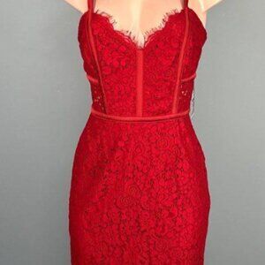 EXPRESS RED CASUAL DRESS WOMENS SZ 8 NWTAdd to Favorites Express Red Casual Dres